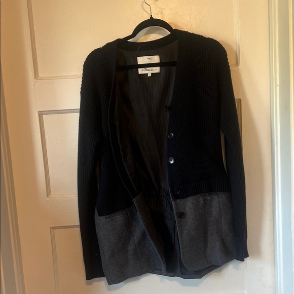 3.1 Phillip Lim ($850 retail) hybrid blazer Cardigan - Picture 1 of 7
